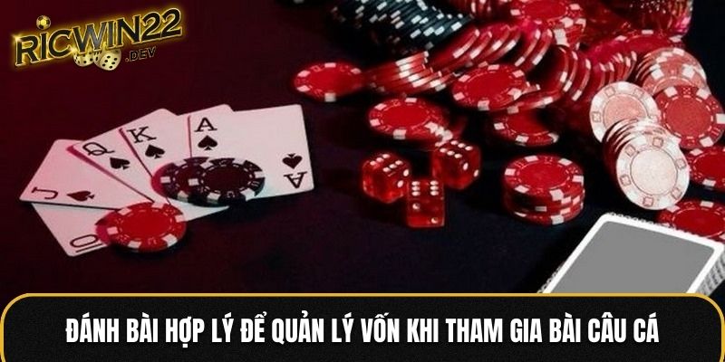 Đánh bài hợp lý để quản lý vốn khi tham gia bài câu cá