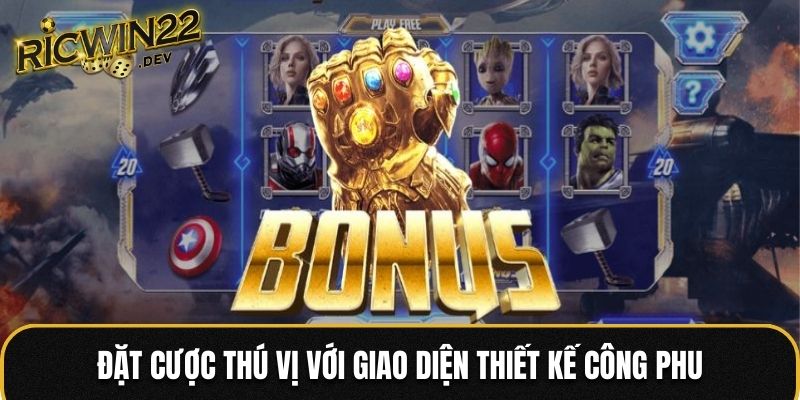 Đặt cược thú vị với giao diện thiết kế công phu